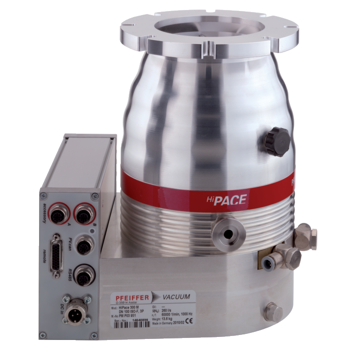TM 700을 갖춘 HiPace® 300 M, DN 100 ISO-F