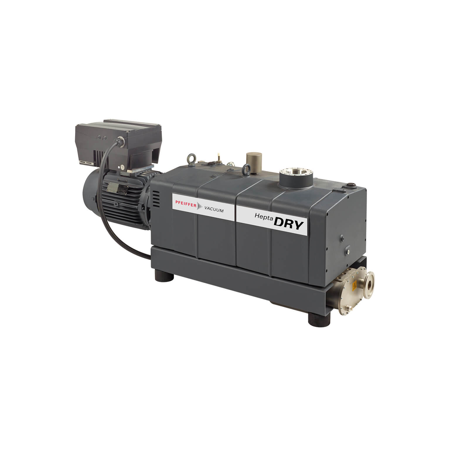 Dry and robust screw pumps