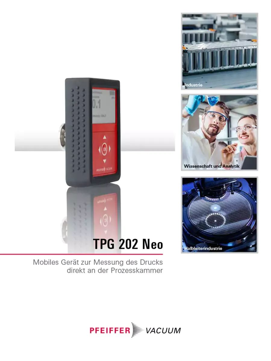 Broschuere Messen Tpg 202 Neo