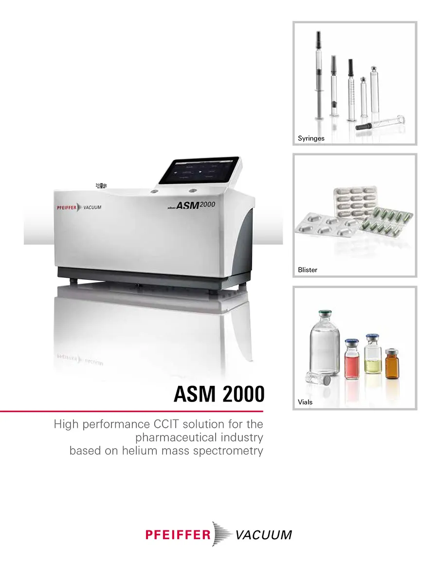 Brochure Helium Leak Detector Ccit Asm 2000 English