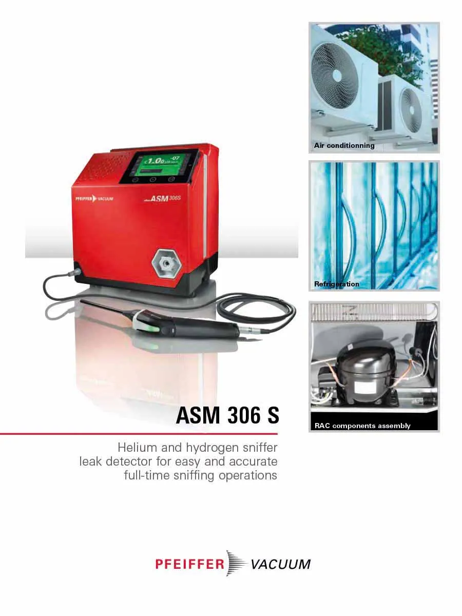 Brochure Leak Detector Asm 306 S