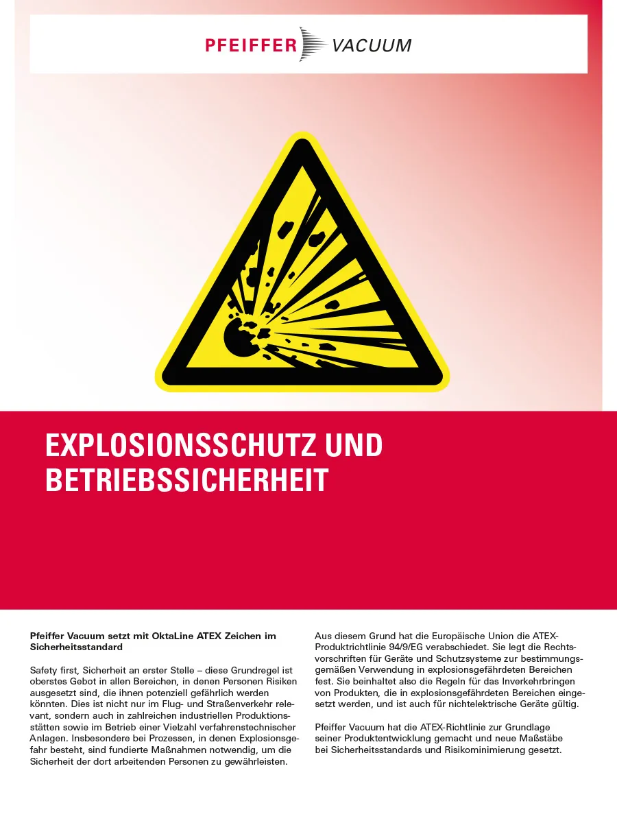 Explosionsgeschuetzte Waelzkolbenpumpen Pw0037pde