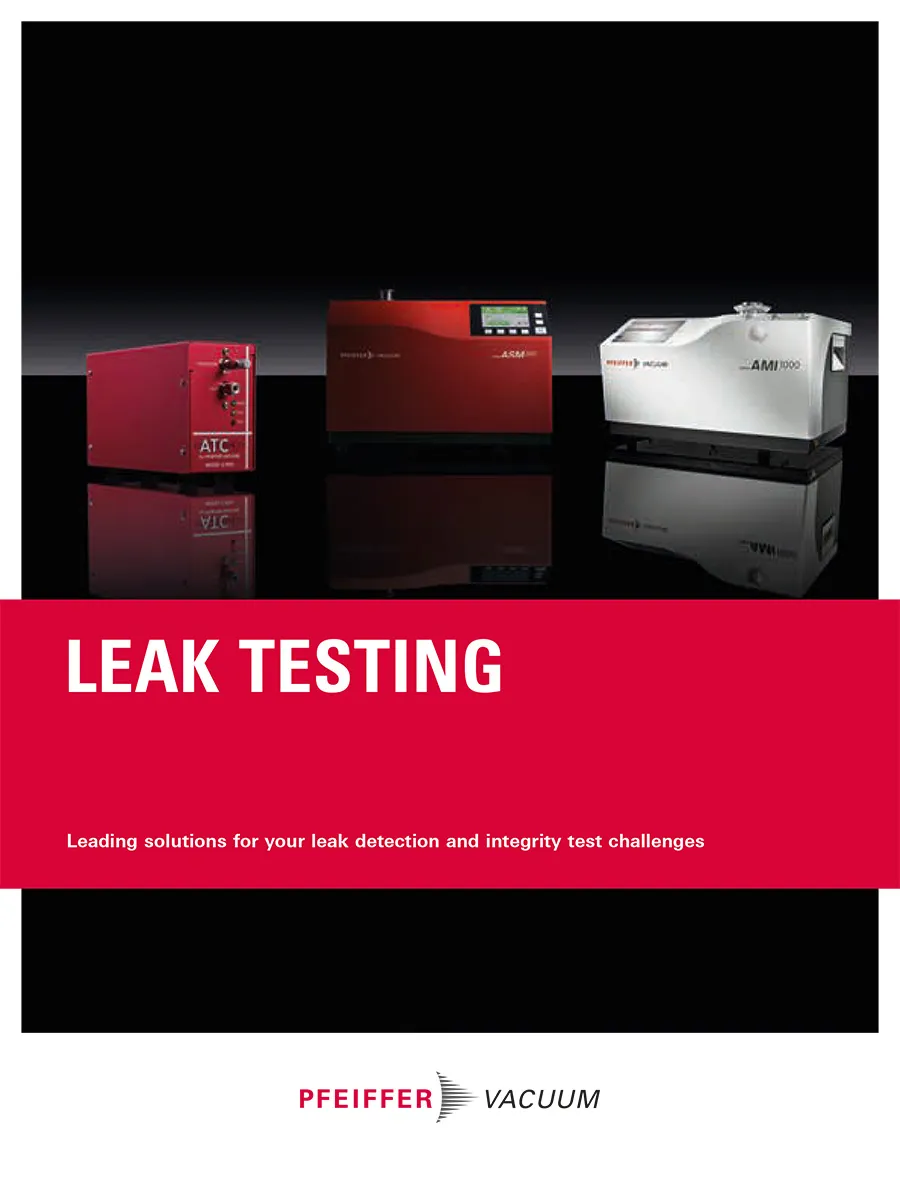 Brochure Leak Testing English