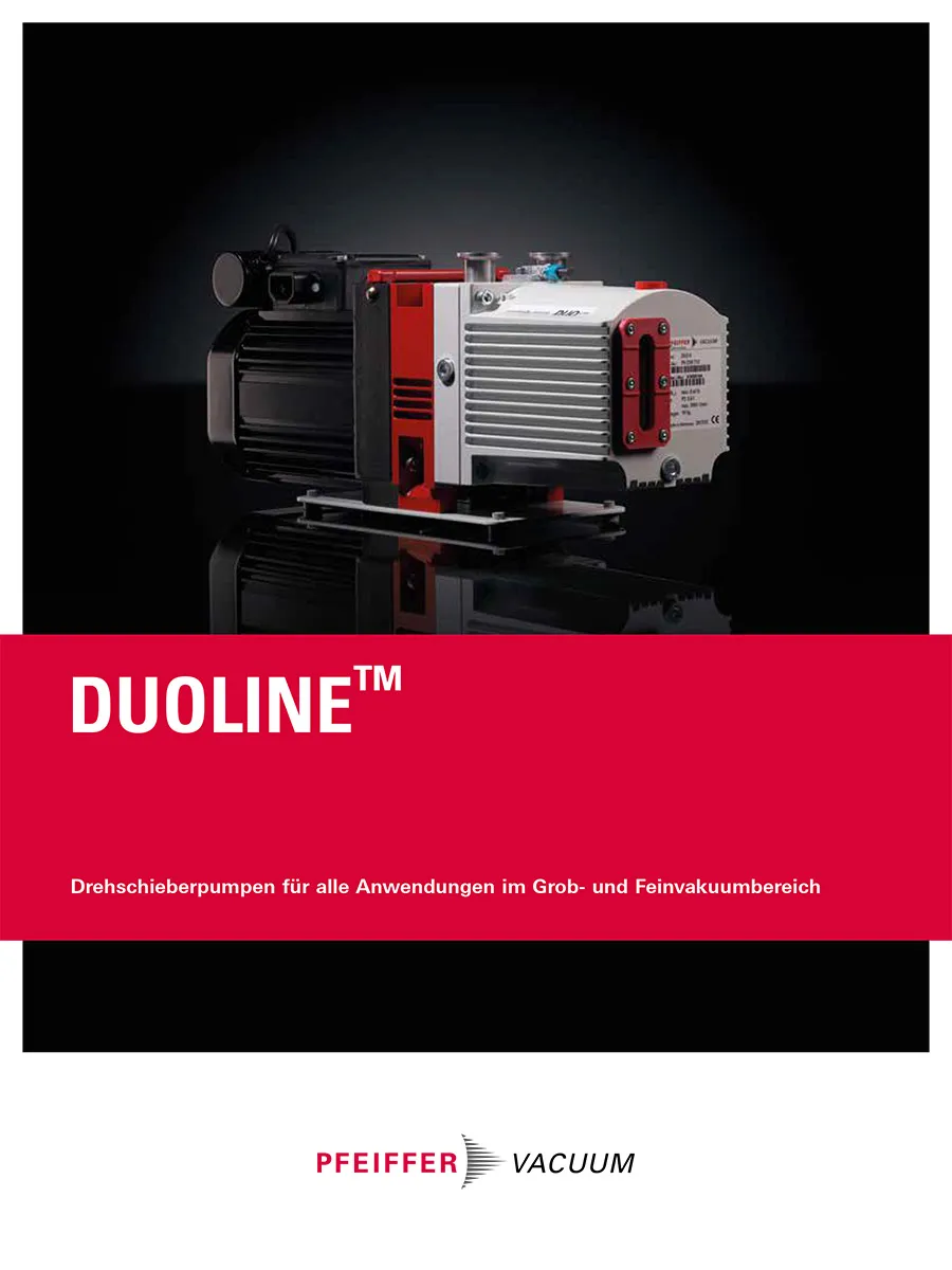 Broschure Drehschieberpumpen Duoline