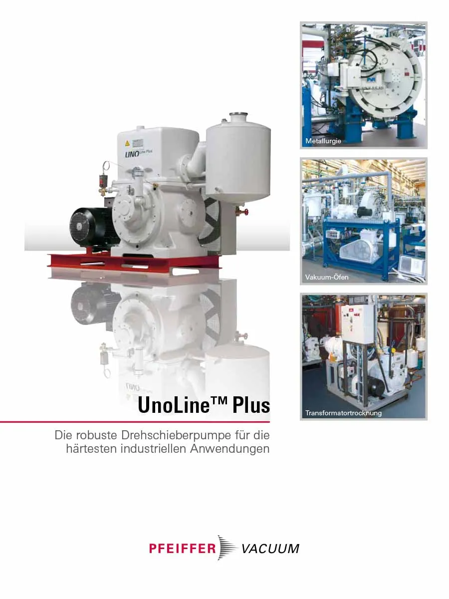 Broschuere Unoline Plus
