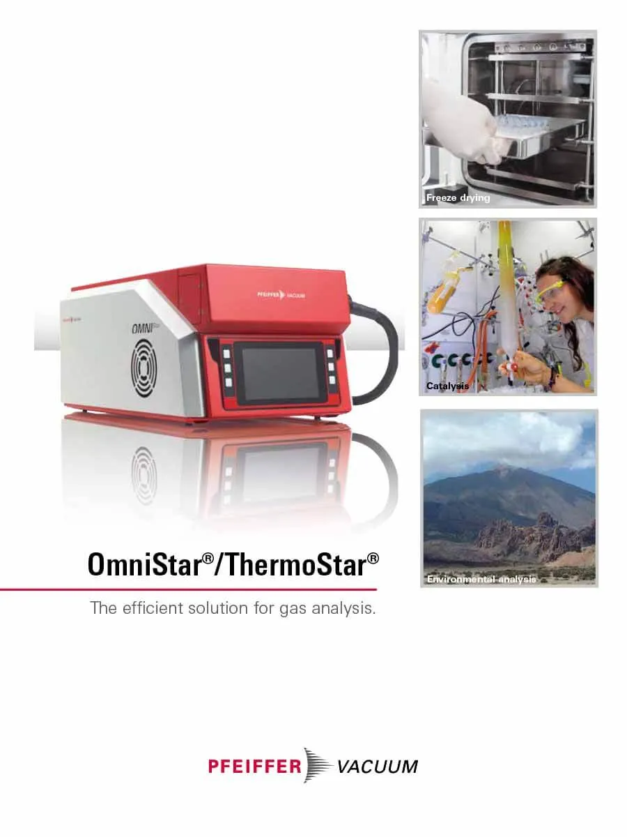 Brochure Gas Analysis System Omnistar Thermostar