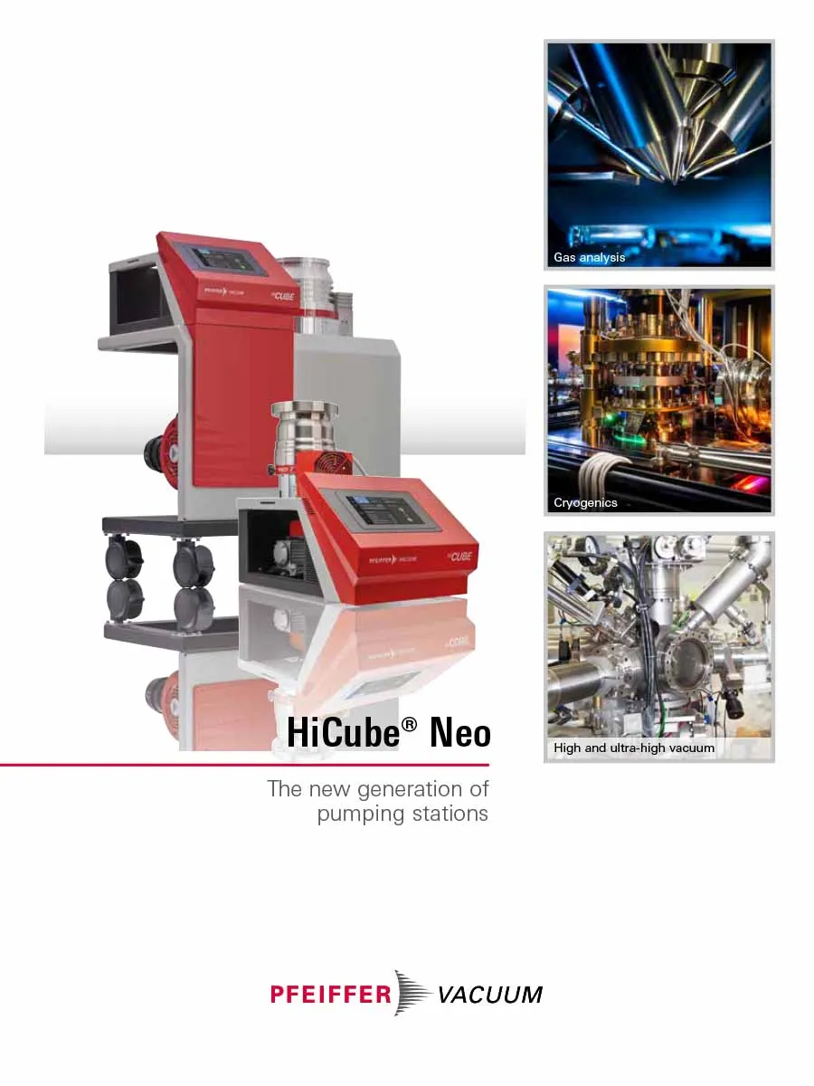 Brochure Turbo Pumping Station Hicube Neo