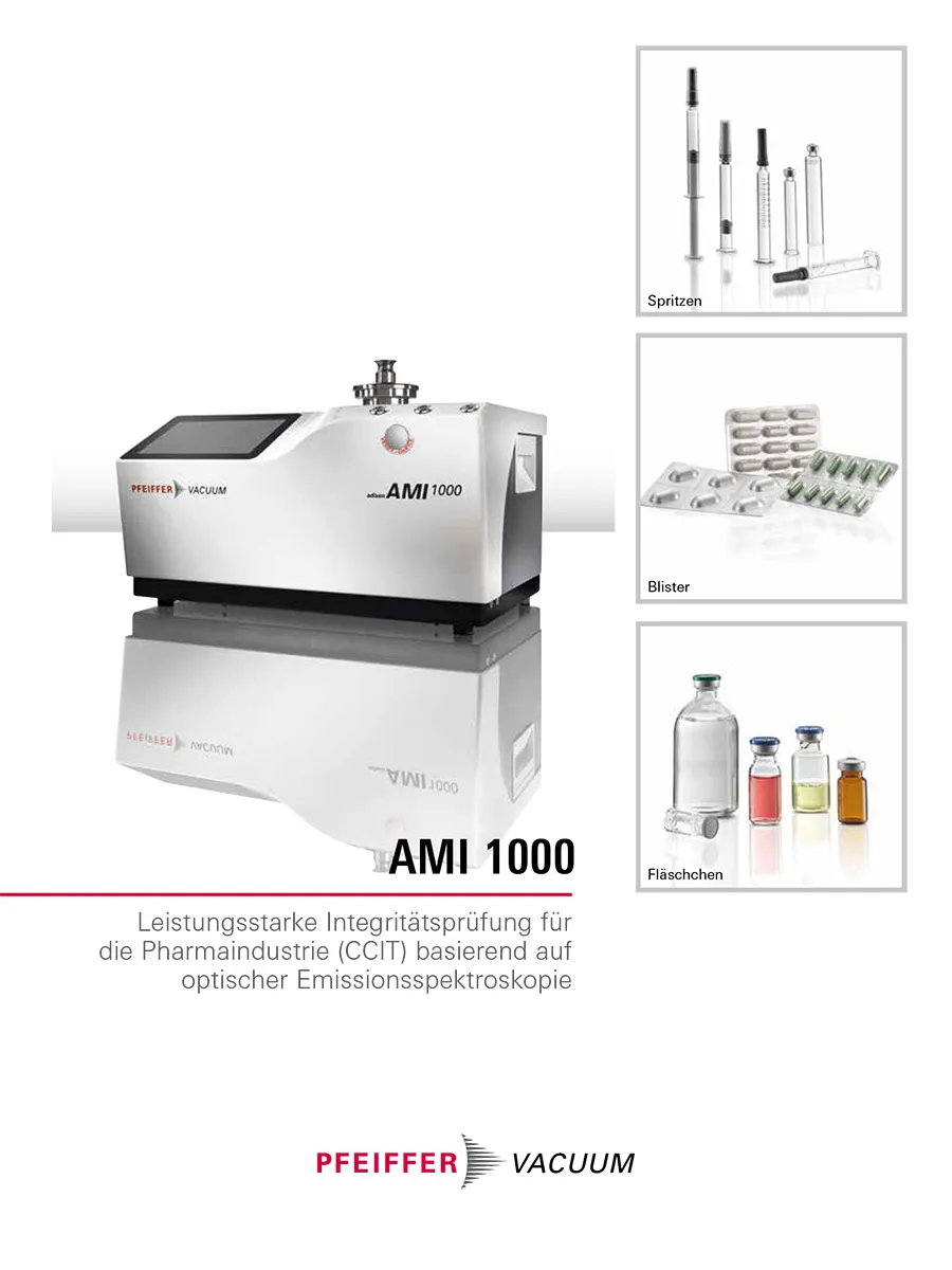Broschuere Integritaetspruefsystem Ccit Ami 1000 Deutsch