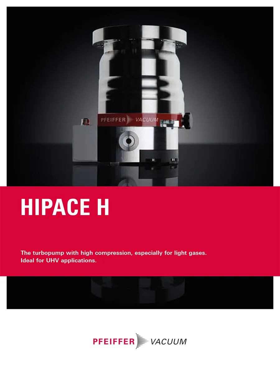 Brochure Turbopump Hipace H