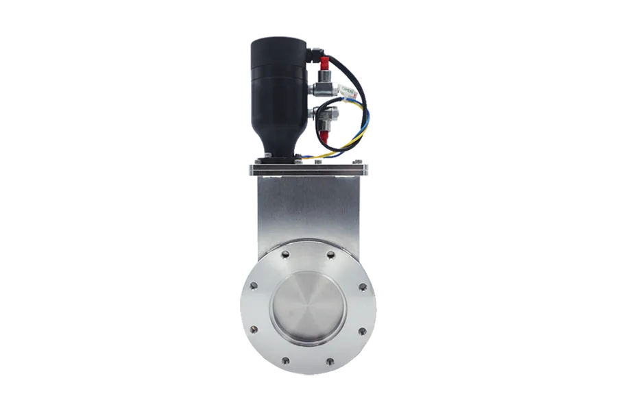 Product Image Hv Gate Valve Dn 80 Iso F Electro Pneumatic