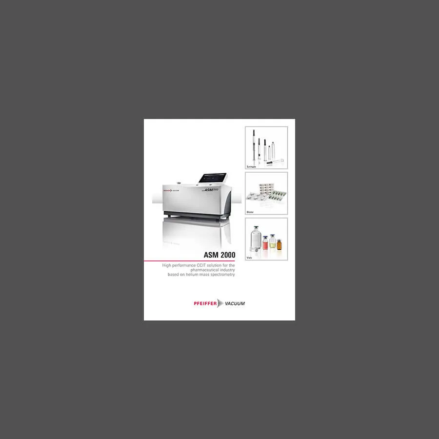 Brochure Leak Detector Asm 2000