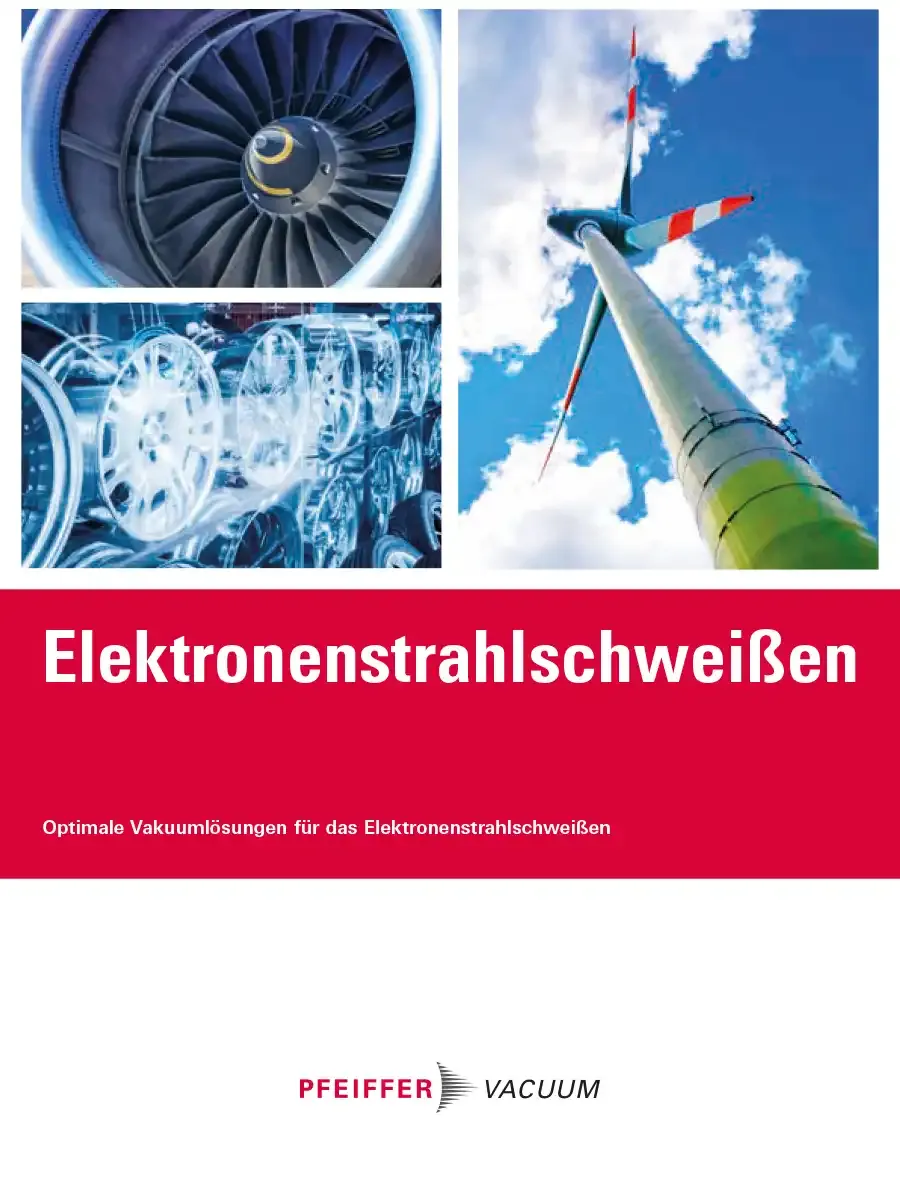 Broschure Elektronenstrahlschweissen