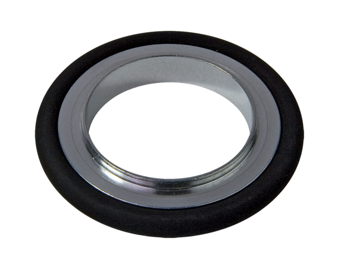 Reducer centering ring, aluminum, FKM, DN 16 ISO-KF