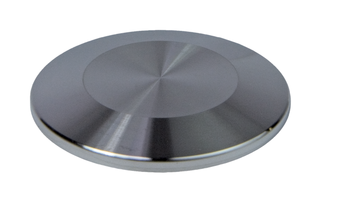 Blank flange, stainless steel 316L/1.4404, DN 10 ISO-KF