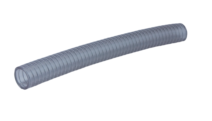 PVC Hose with embedded spring, PVC