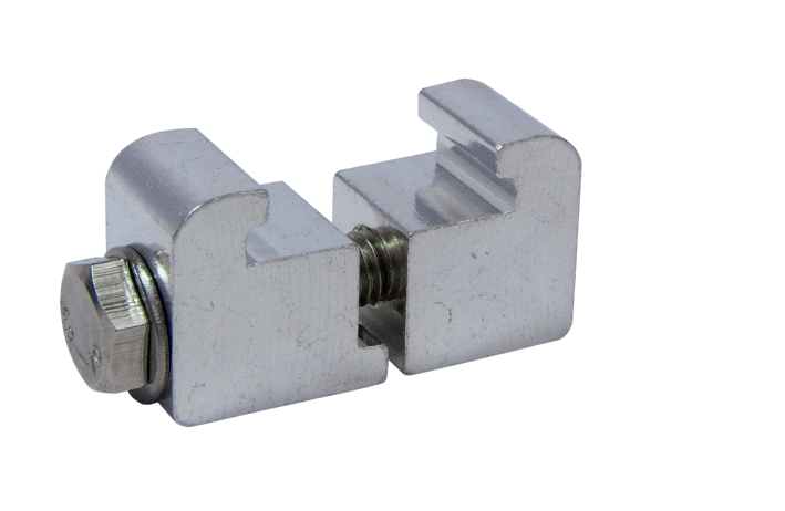 Bracket screw, aluminum EN AW-6061, crew, stainless steel A2-70, DN 160-250 ISO-K