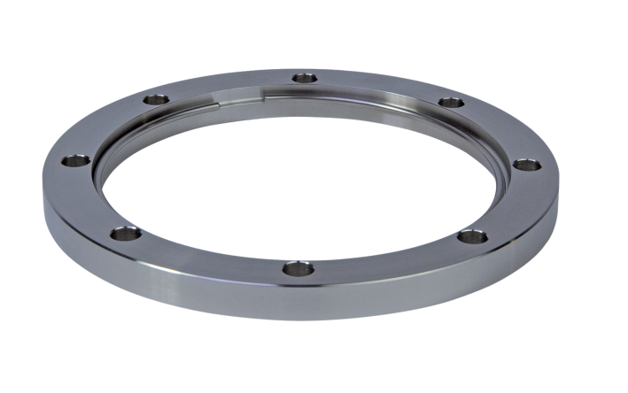 Collar flange, nickel-plated steel S235JR/1.0038, DN 250 ISO-K