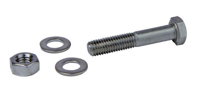 Hexagon head screw set for spacer flanges, 16 pieces M8, DN 100 CF