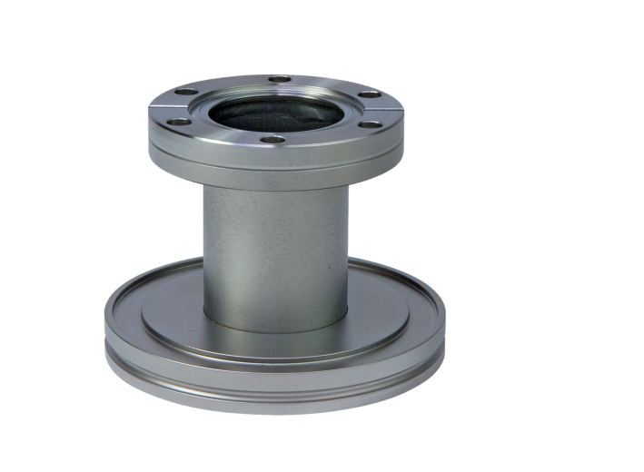 Adapter, stainless steel 304/1.4301, CF flange 304L, DN 100 CF/ DN 100 ISO-K