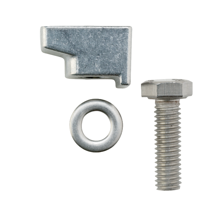 Claw clamp, aluminum EN AW-6061, DN 10-50 ISO-KF