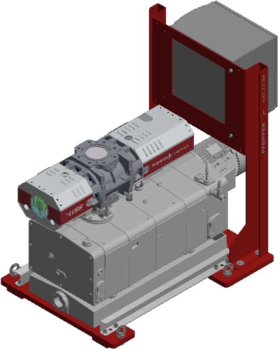 CombiLine RH 1754 L，配 Hepta 450 L 干式压缩螺杆泵和 HiLobe 2104 罗茨泵