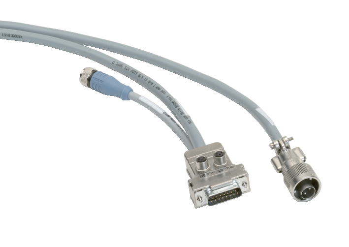 Connection cable with RS-485 interface and 2 accessory ports for TC110/120 to power supply pack