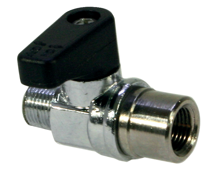 Gas ballast valve manually actuated