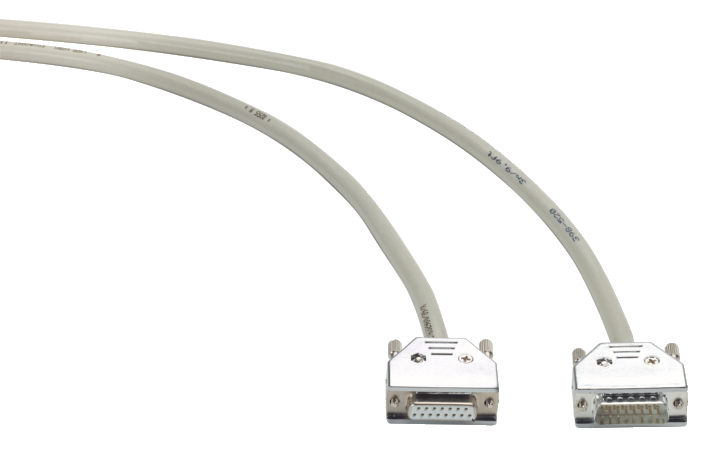 D-Sub, 15 极测量电缆，用于 CenterOne、CenterTwo、CenterThree，50 米
