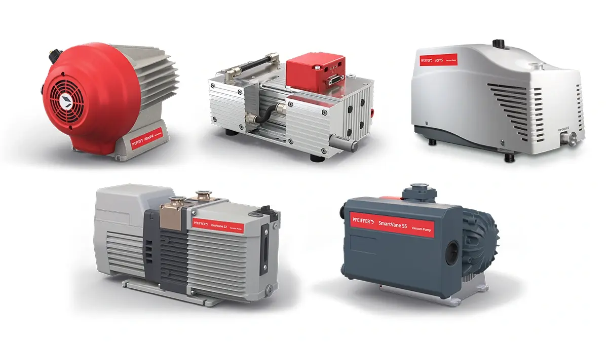 Backing pumps (HiScroll, MVP, ACP, DuoVane, SmartVane)