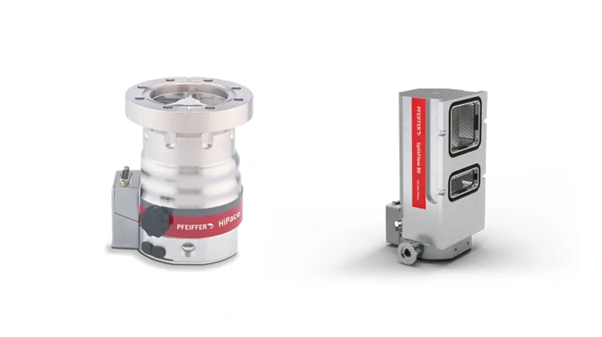 Turbomolecular vacuum pumps (HiPace, SplitFlow)